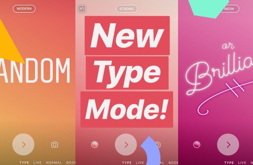 stories type mode