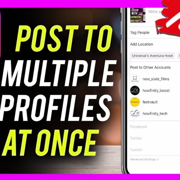 post to multiple profiles